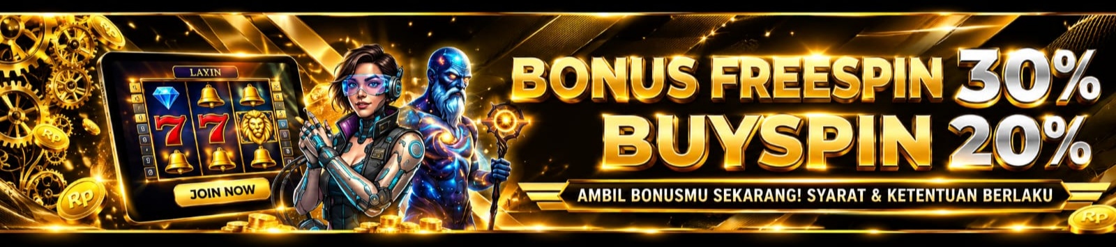 BONUS FREESPIN UP TO 50%